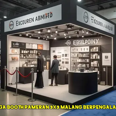 harga booth pameran 3x3 malang berpengalaman